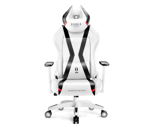 Diablo Chairs X-Horn 2.0 Normal Size Biało-czarny - 1208682 - zdjęcie 2